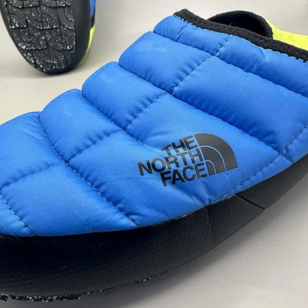 The North Face ThermoBall Eco Traction Mule Shoes Mens Size 8 Blue Slippers